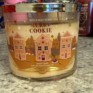 Bath & Body Works Merry Cookie Candle - Never Used - Brand New